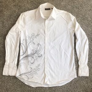 7 Diamonds Talk About Love Button Front Shirt